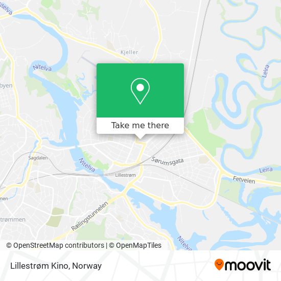 Lillestrøm Kino map