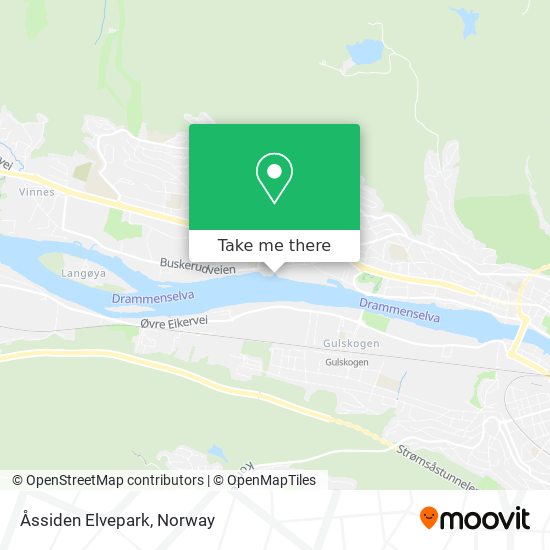 Åssiden Elvepark map
