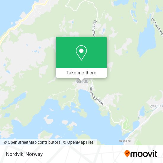 Nordvik map