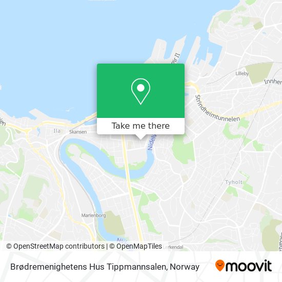 Brødremenighetens Hus Tippmannsalen map