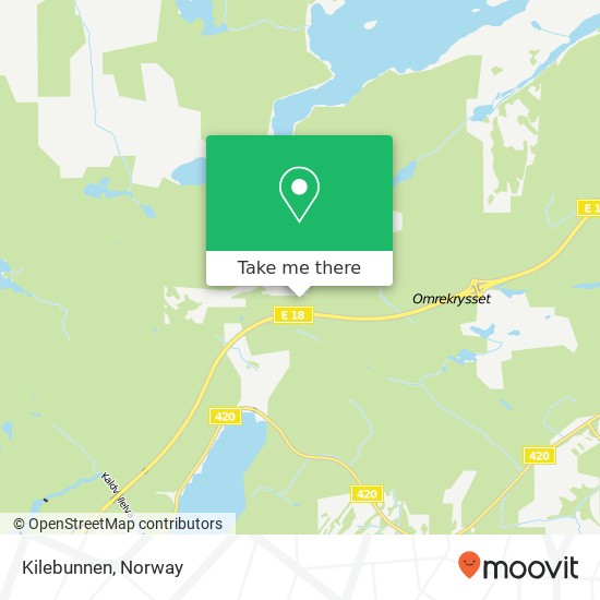 Kilebunnen map