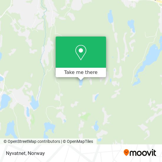 Nyvatnet map