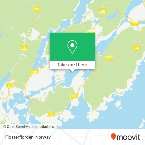 Flosterfjorden map
