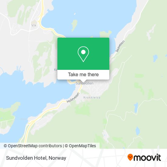 Sundvolden Hotel map