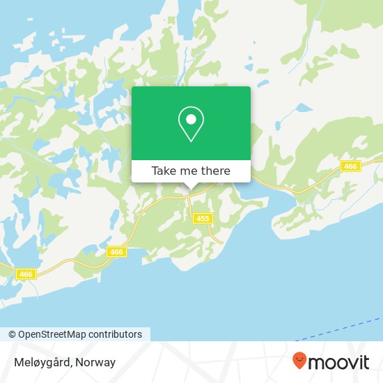 Meløygård map