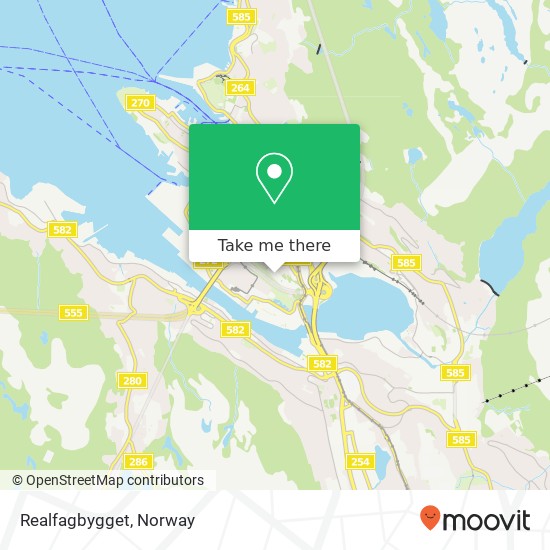 Realfagbygget map