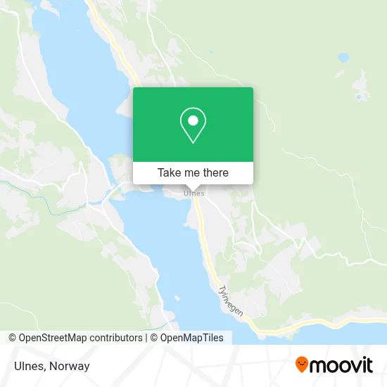Ulnes map