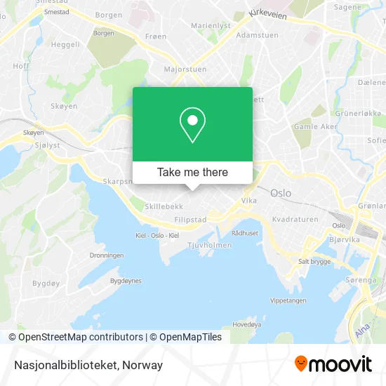 Nasjonalbiblioteket map