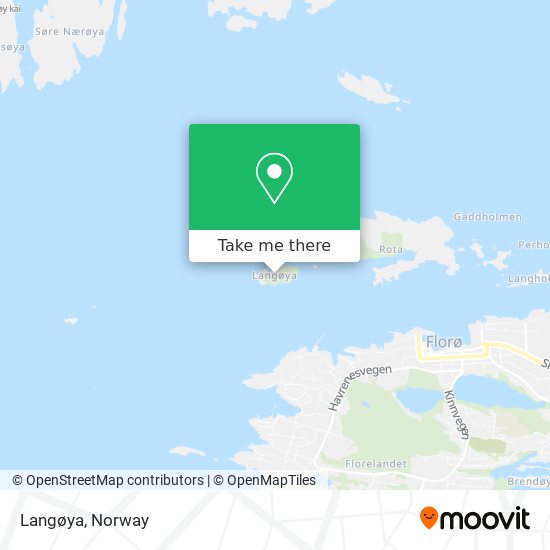 Langøya map