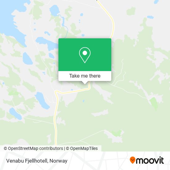 Venabu Fjellhotell map