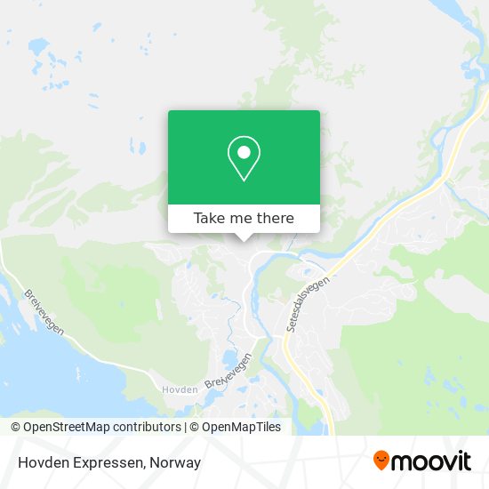 Hovden Expressen map