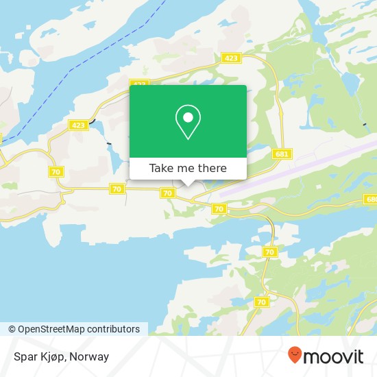 Spar Kjøp map