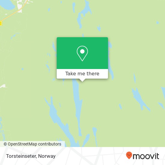 Torsteinseter map