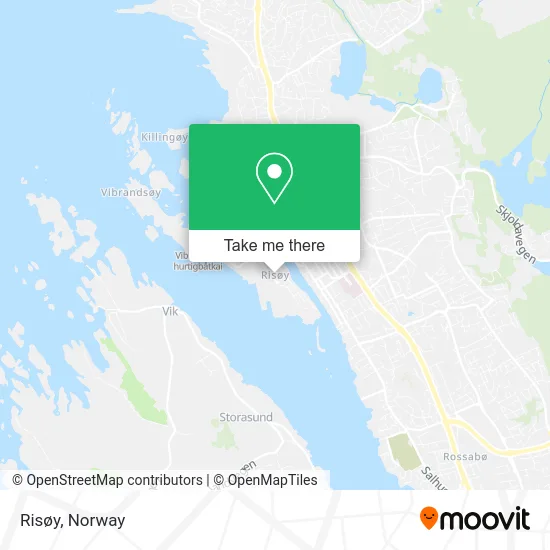 Risøy map