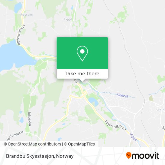 Brandbu Skysstasjon map