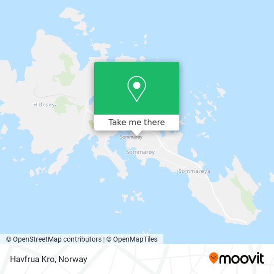 Havfrua Kro map
