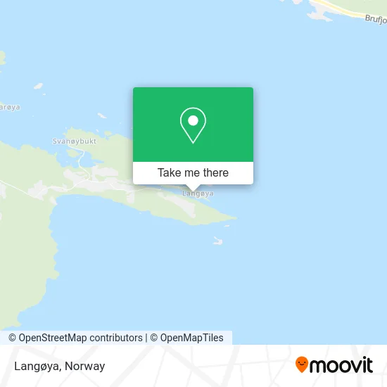 Langøya map