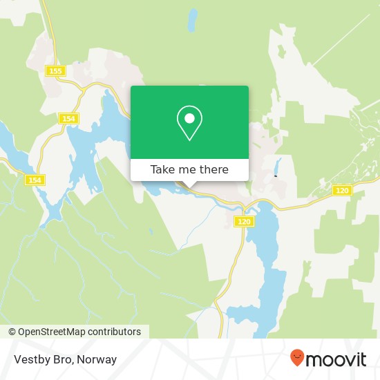 Vestby Bro map