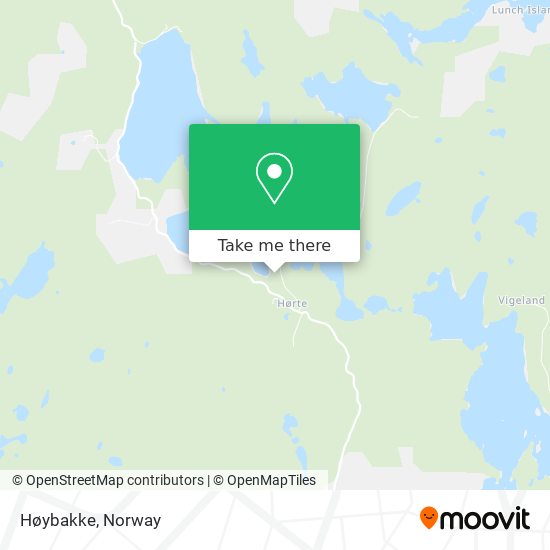 Høybakke map