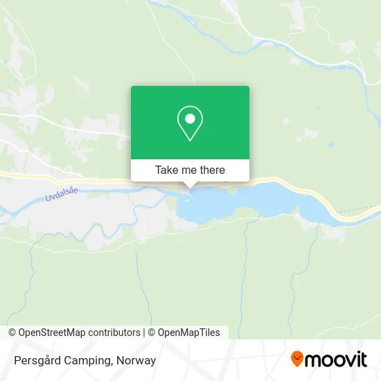 Persgård Camping map