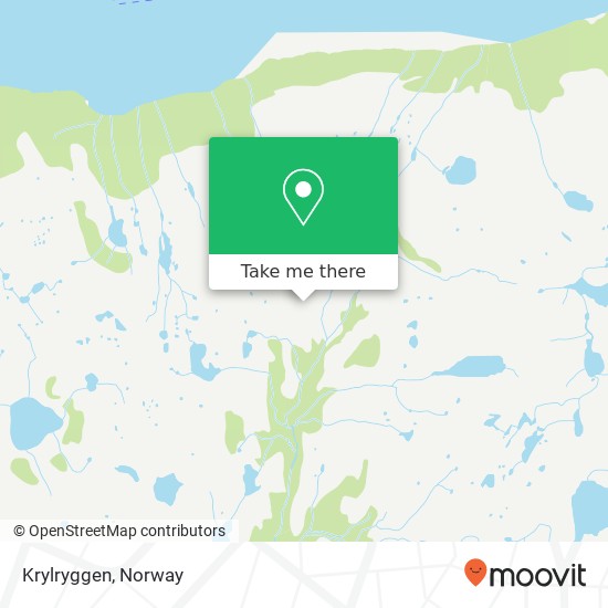 Krylryggen map