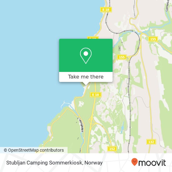 Stubljan Camping Sommerkiosk map