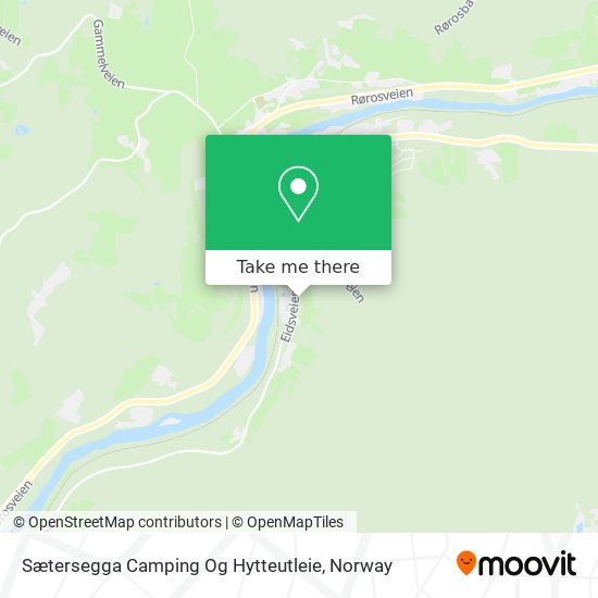 Sætersegga Camping Og Hytteutleie map