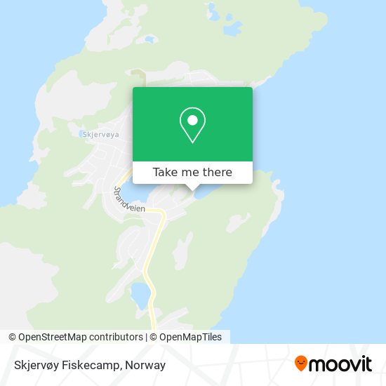 Skjervøy Fiskecamp map