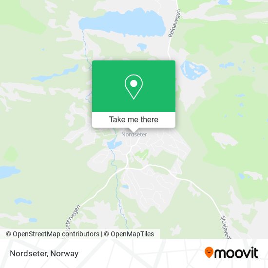 Nordseter map