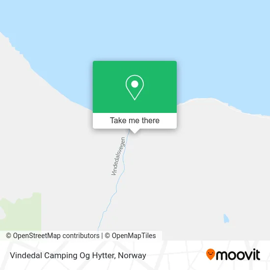Vindedal Camping Og Hytter map