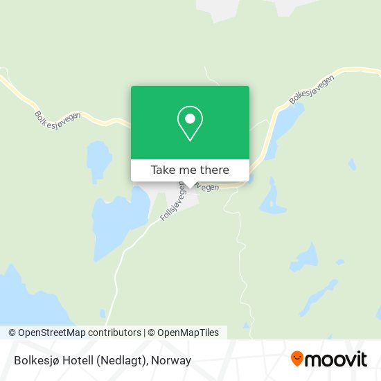 Bolkesjø Hotell (Nedlagt) map