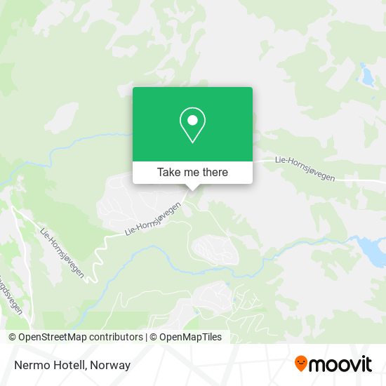 Nermo Hotell map