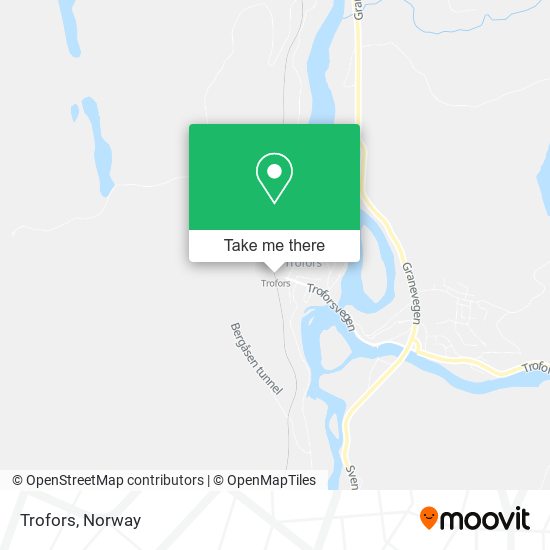 Trofors map