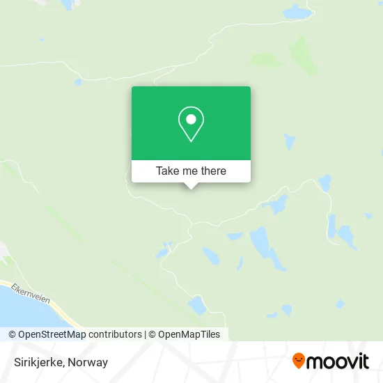 Sirikjerke map