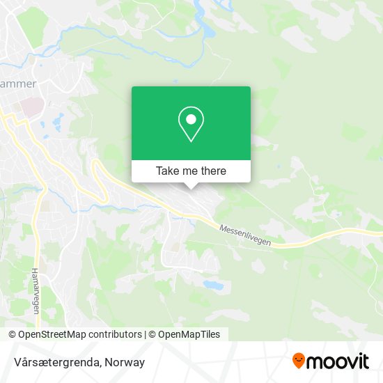 Vårsætergrenda map