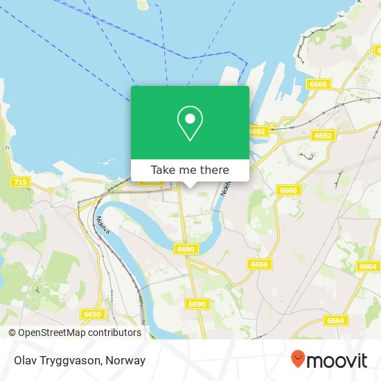 Olav Tryggvason map