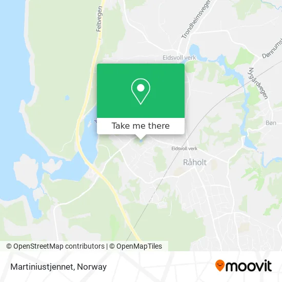 Martiniustjennet map