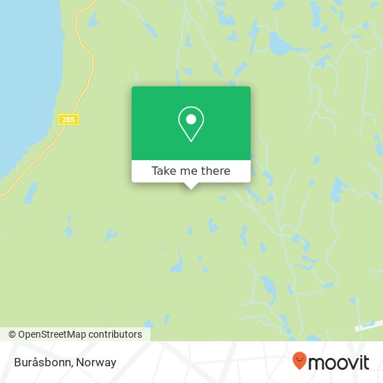 Buråsbonn map
