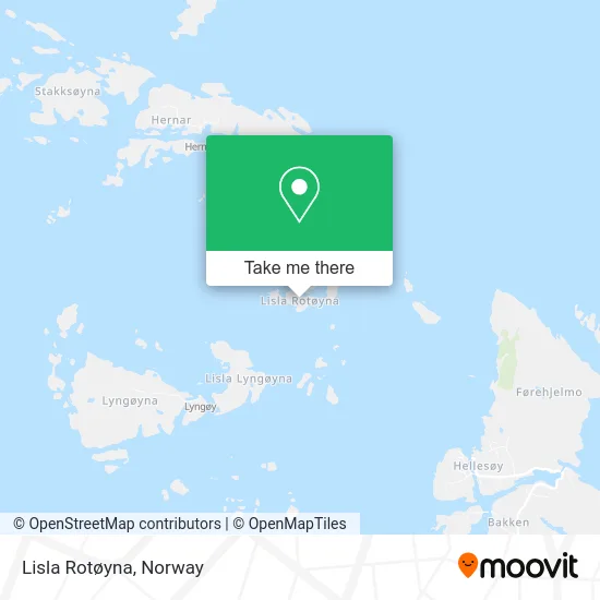 Lisla Rotøyna map