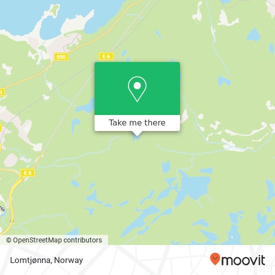 Lomtjønna map