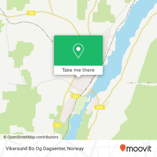 Vikersund Bo Og Dagsenter map