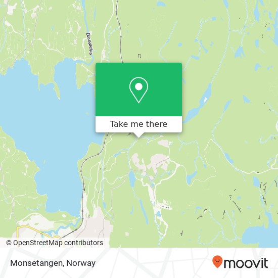 Monsetangen map
