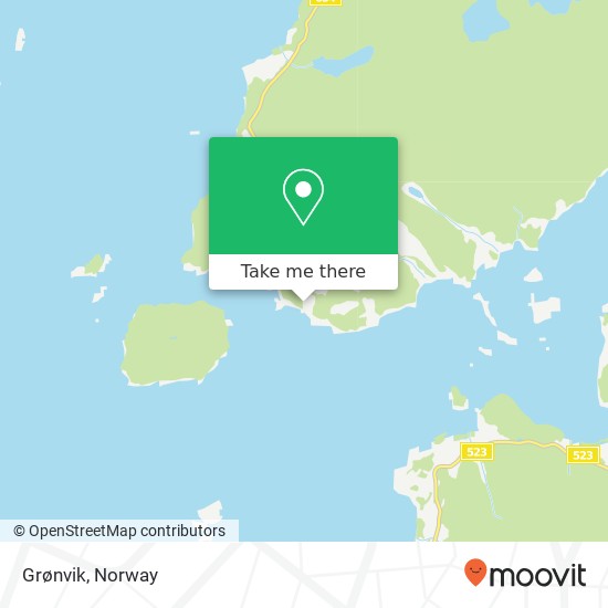 Grønvik map