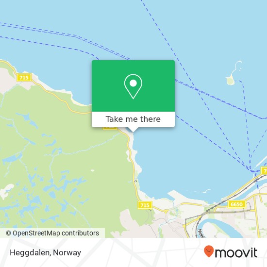 Heggdalen map