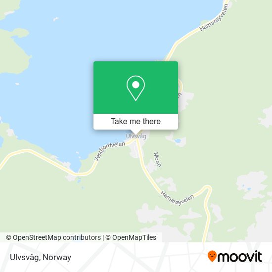 Ulvsvåg map