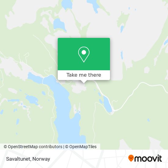 Savaltunet map