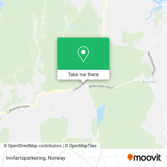 Innfartsparkering map