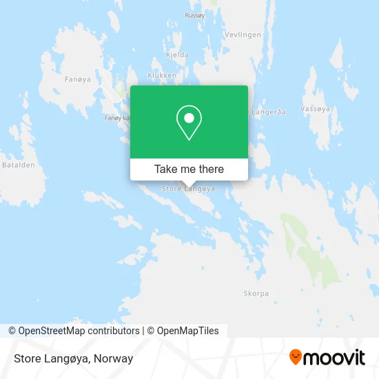 Store Langøya map
