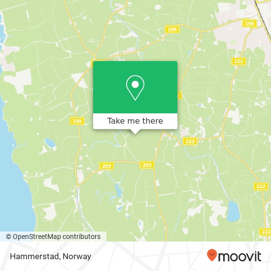 Hammerstad map