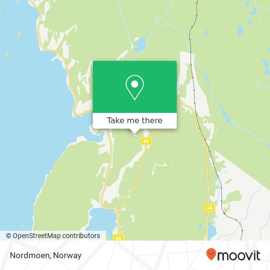Nordmoen map